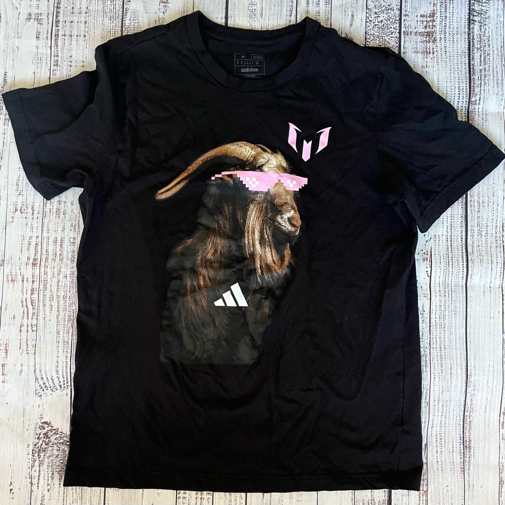 Adidas Lionel Messi Sunny Goat Tee Inter Miami Mls Soccer #10 Size M View 3